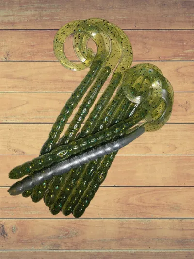 Ribbontail-Baby-Bass.png 10 Inch Streamer Tail Worm