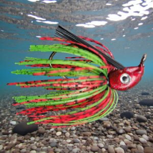 Parrot head swim jig