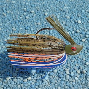 Parrot head swim jig