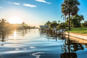 Florida canal fishing tackle