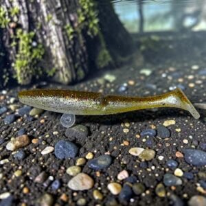 Swagger Shad Coppermine Baitlicious Swagger Shad 4.5" Swimbait | Jointed Soft Plastic Swimbait